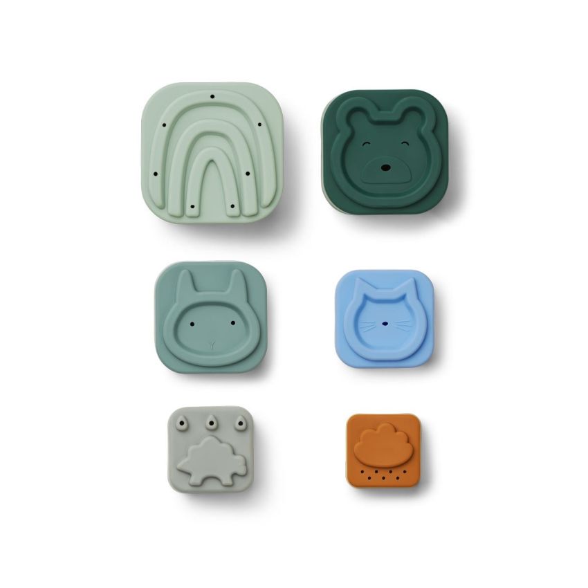 LIEWOOD - Zuzu Stapelturm Dove Blue multi Mix