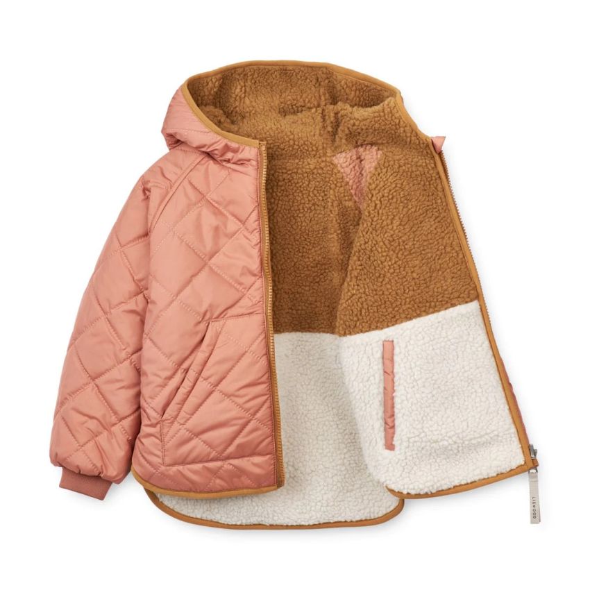 LIEWOOD - Jackson wendbare Jacke Tuscany Rose Mix