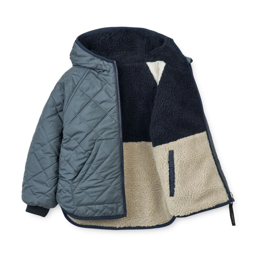 LIEWOOD - Jackson wendbare Jacke Whale Blue Mix