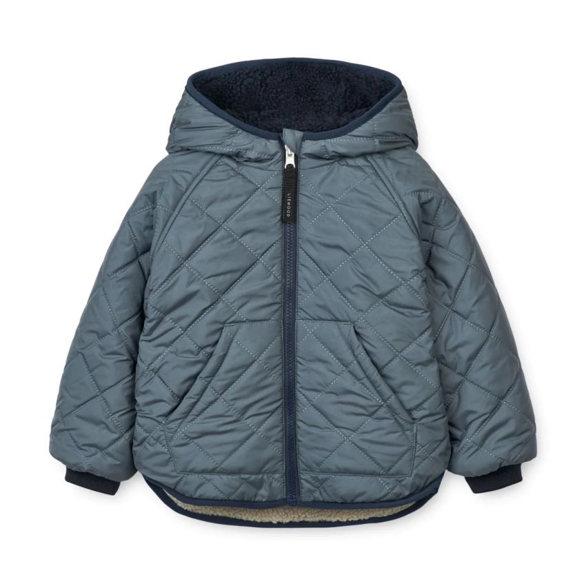 LIEWOOD - Jackson wendbare Jacke Whale Blue Mix