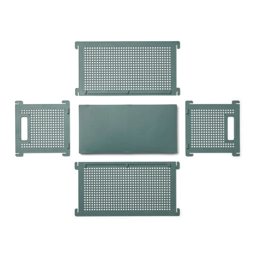 LIEWOOD - Dirch Aufbewahrungsbox S Whale Blue