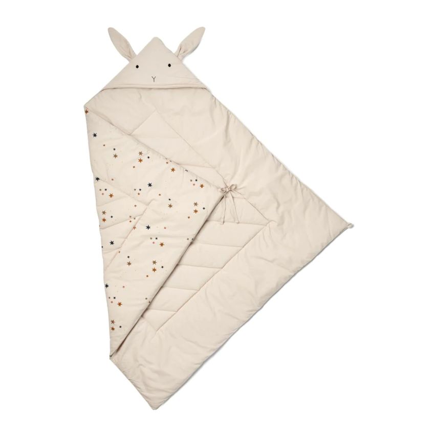 LIEWOOD - Daxton Babywrap Decke Sandy Sternchen