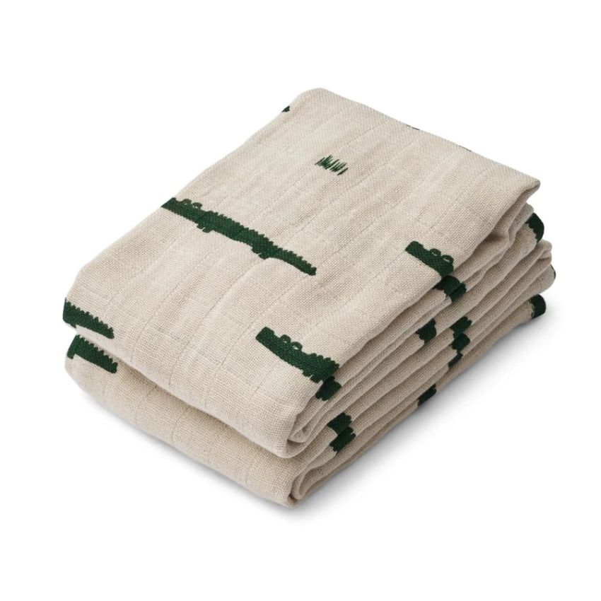 LIEWOOD - Muslin Set Lewis Carlos Krokodil