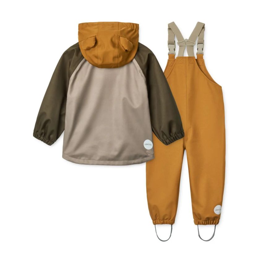 LIEWOOD - Dakota Softshell Regenbekleidungsset Koala Mix