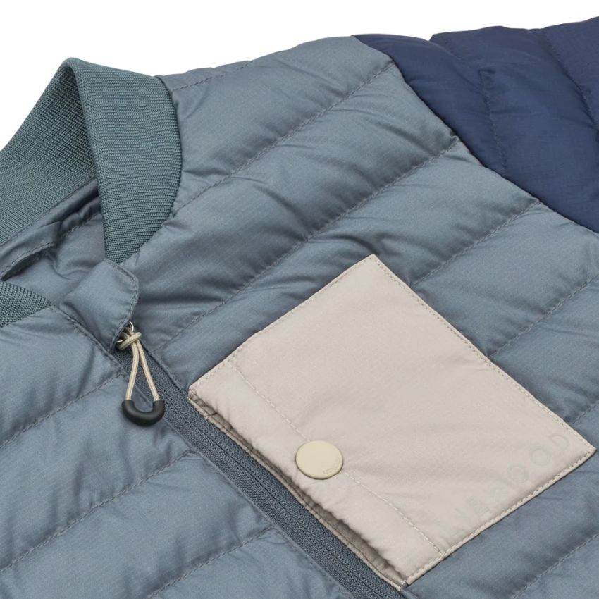 LIEWOOD - Lauge leichte Daunen-Steppjacke Whale Blue