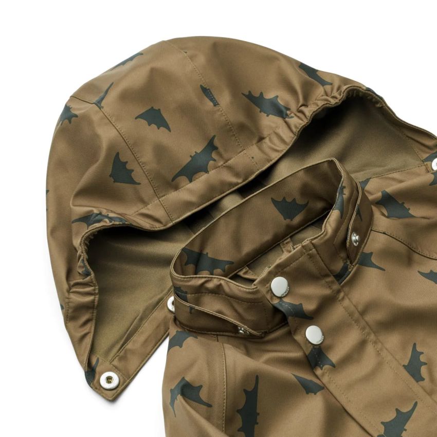 LIEWOOD - Parker Softshell Regenbekleidungsset Bats Khaki