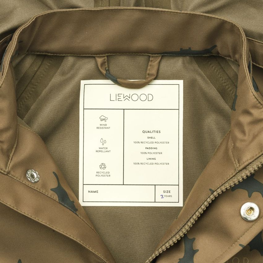 LIEWOOD - Dakota Softshell Regenbekleidungsset Bats Khaki