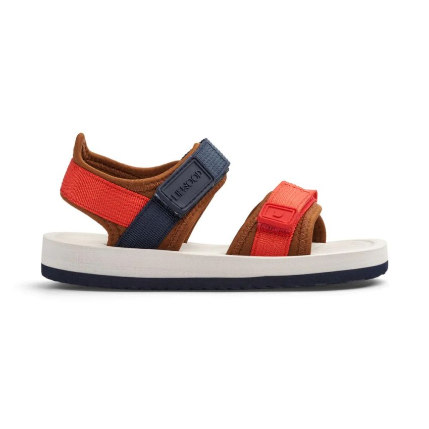 LIEWOOD - Monty Sandale extraleicht Midnight Navy Red