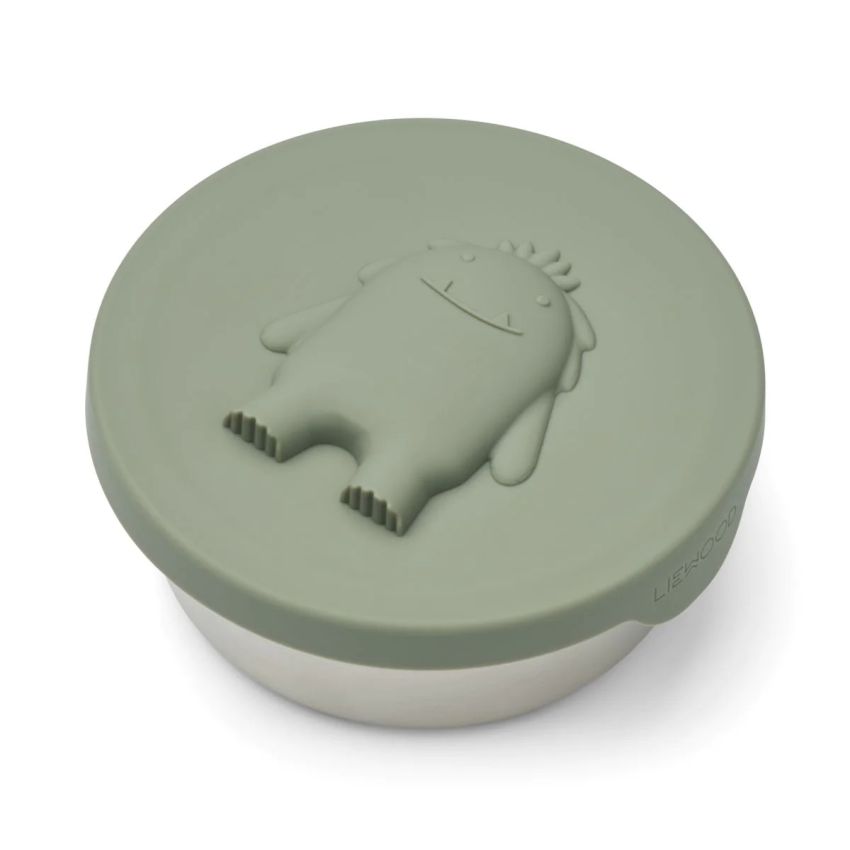 LIEWOOD - Raymon Snackbox Monster Faune Green