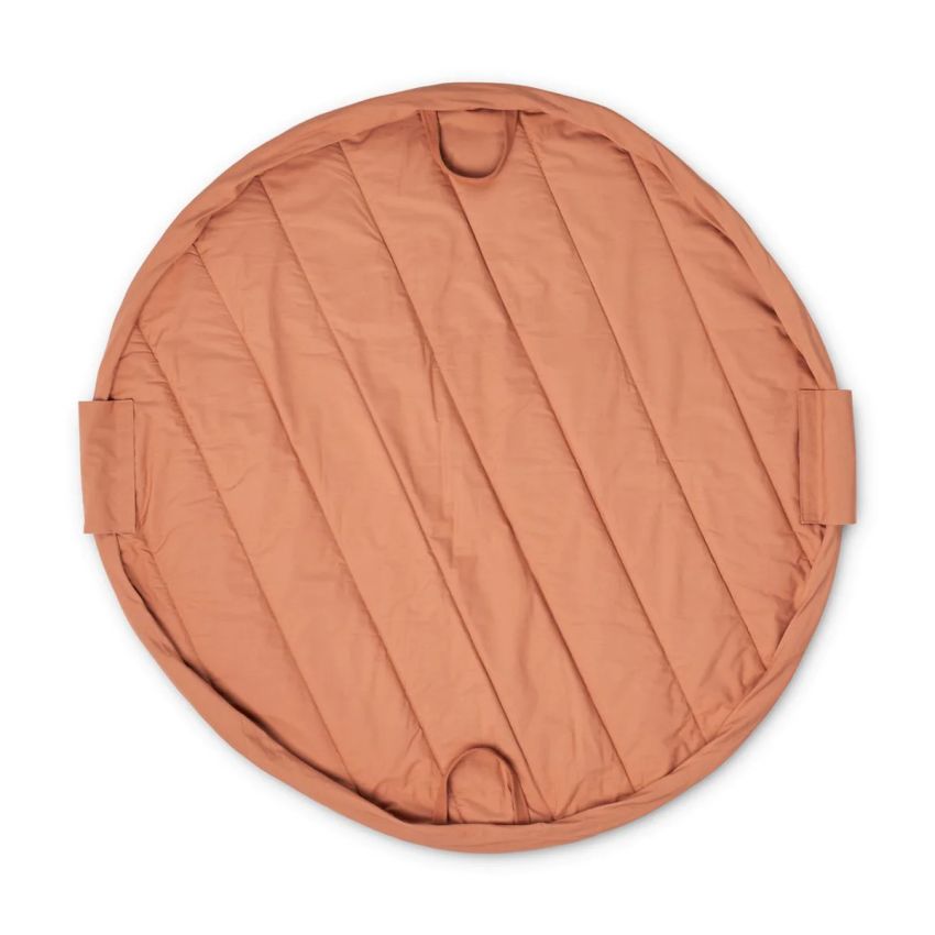 LIEWOOD - Svende Spielteppich Aufbewahrungssack Rose Stripe