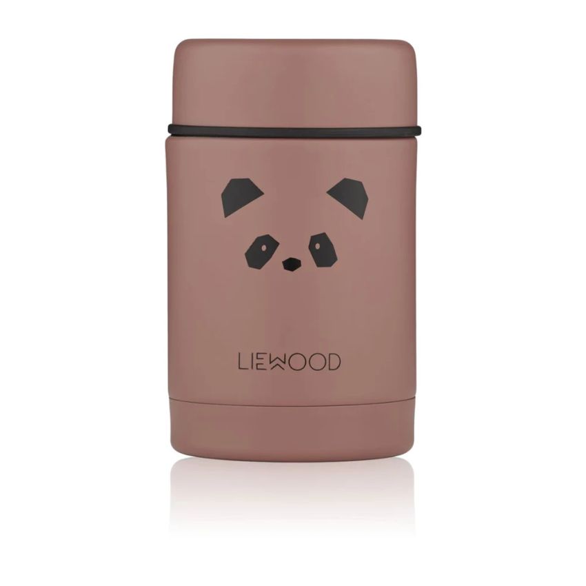 LIEWOOD - Thermobecher Nadja Panda Dark Rose 250 ml