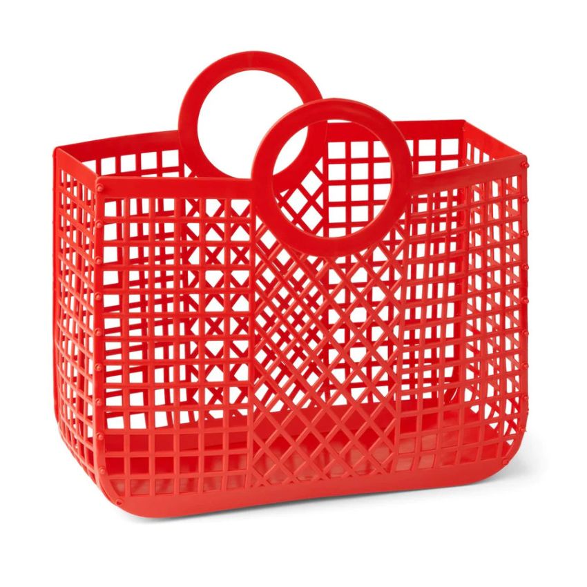 LIEWOOD - Bloom Korbtasche Gross Apple Red