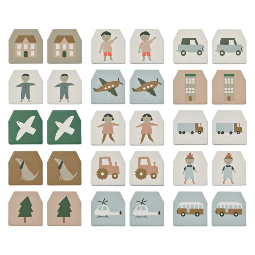 LIEWOOD - Papier Collection: Wallis Memory Fahrzeuge - Stadt