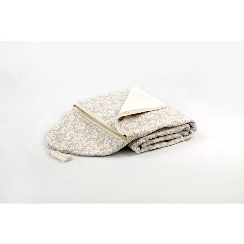 Mrs Ertha - Kapuzen- Badetuch Kleinkind Blush Garden