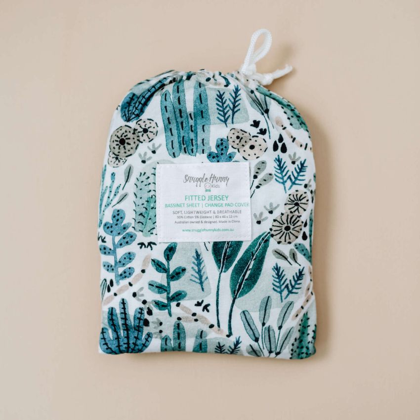 Snuggle Hunny - Spannbezug für Wiege, Kinderwagen & Wickelmatte Arizona