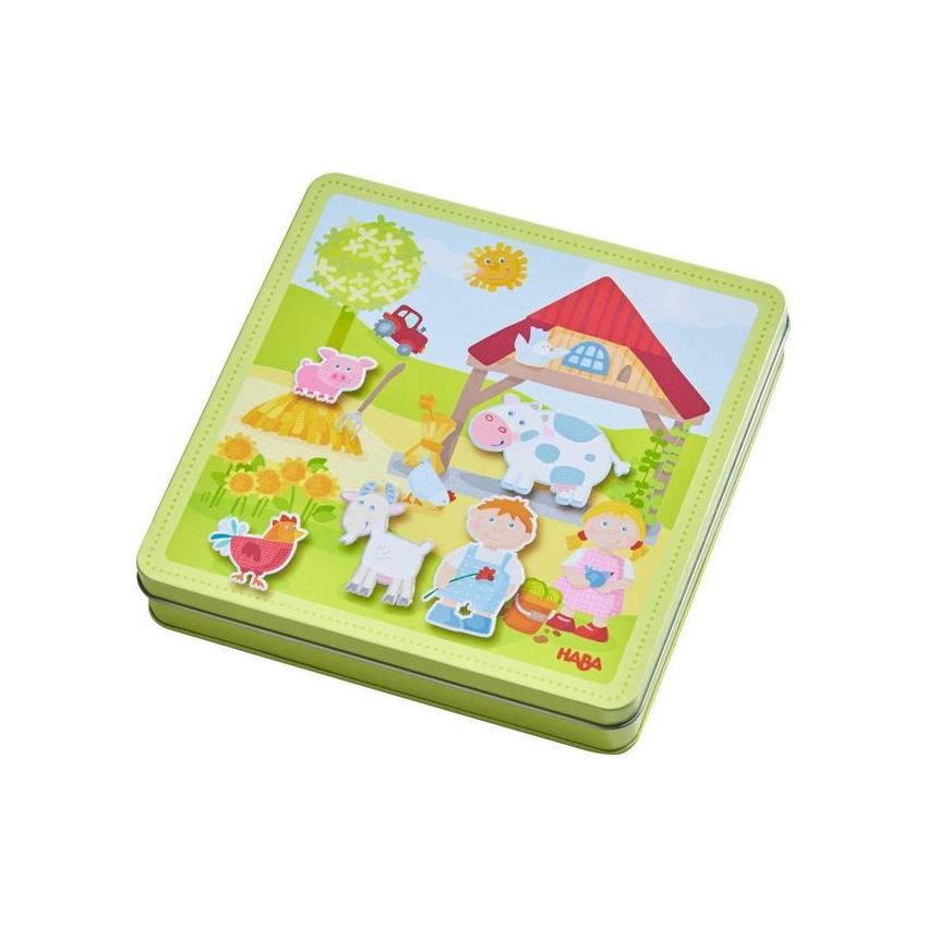 HABA - Magnetspiel-Box, Peters und Paulines Bauernhof