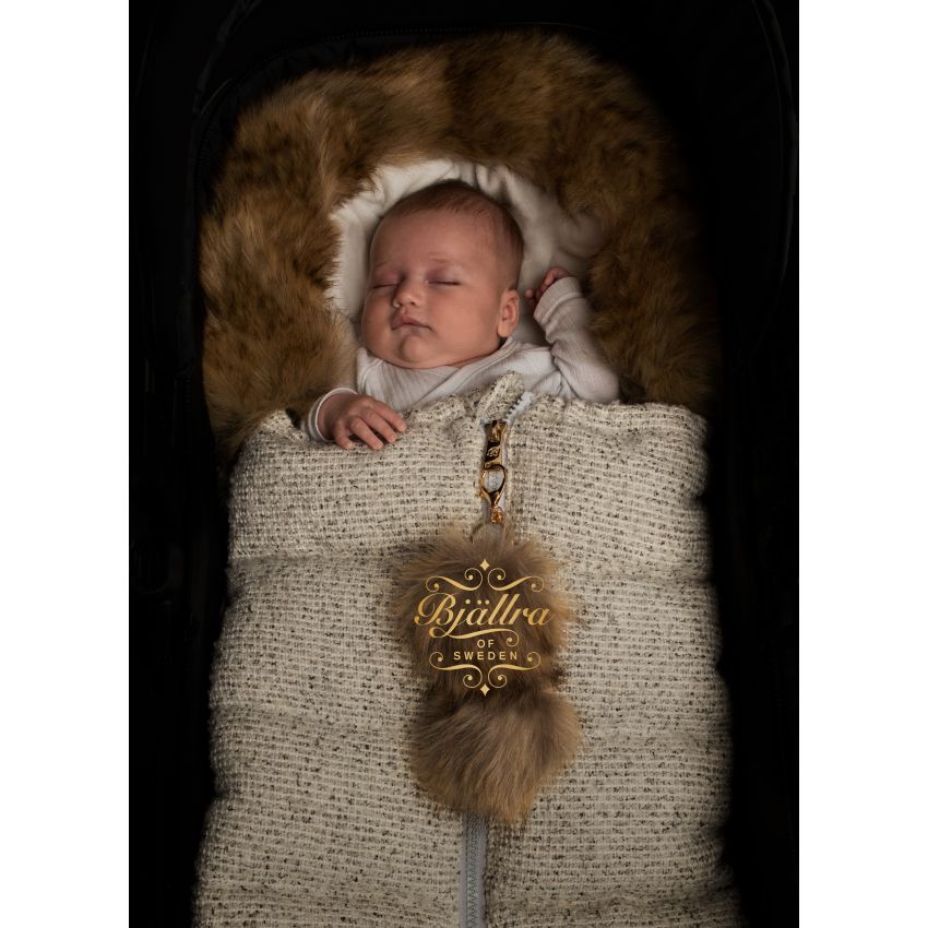 Bjällra of Sweden - Fusssack Grey Tweed