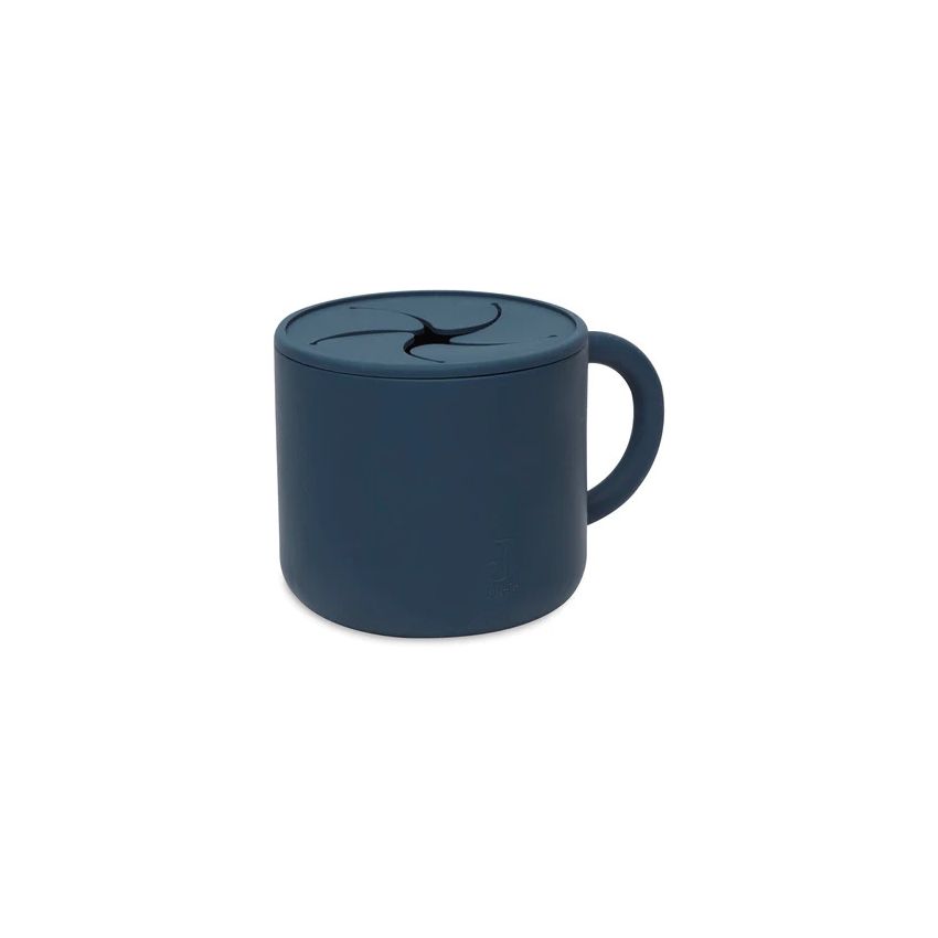 Jollein - Snackbecher Silikon Jeans Blue