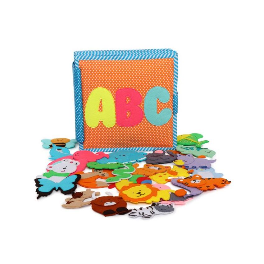 Jolly Designs - Quit Beschäftigungsbuch Tiere Buchstaben (deutsch)