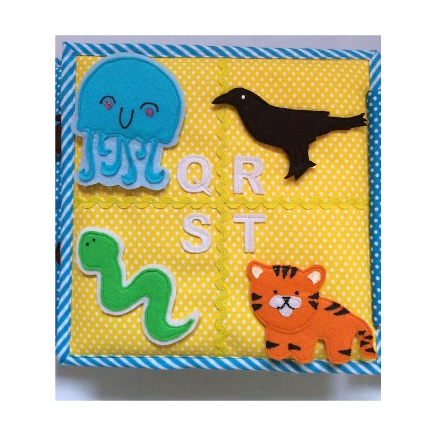 Jolly Designs - Quit Beschäftigungsbuch Tiere Buchstaben (deutsch)