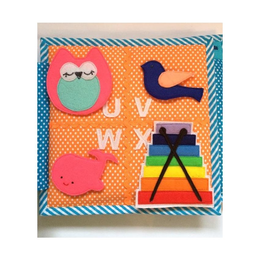 Jolly Designs - Quit Beschäftigungsbuch Tiere Buchstaben (deutsch)