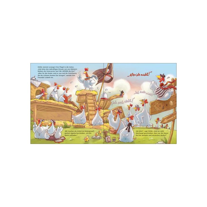 Loewe Verlag - Die Osterhennen kommen! Lustiges Bilderbuch zu Ostern