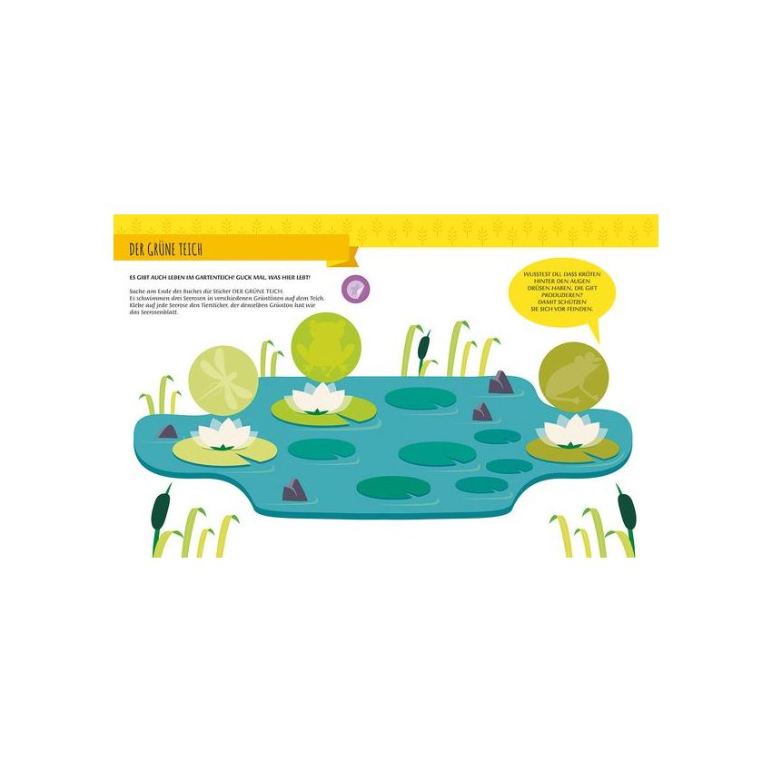 WSKids -  Mein erstes Gartenbuch. Mit vielen fantastischen Stickern Montessori: eine Welt der Weiter