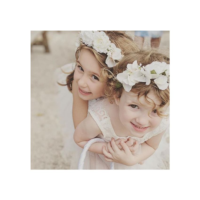 ArchNOllie - Haarreif Weisser Blütentraum