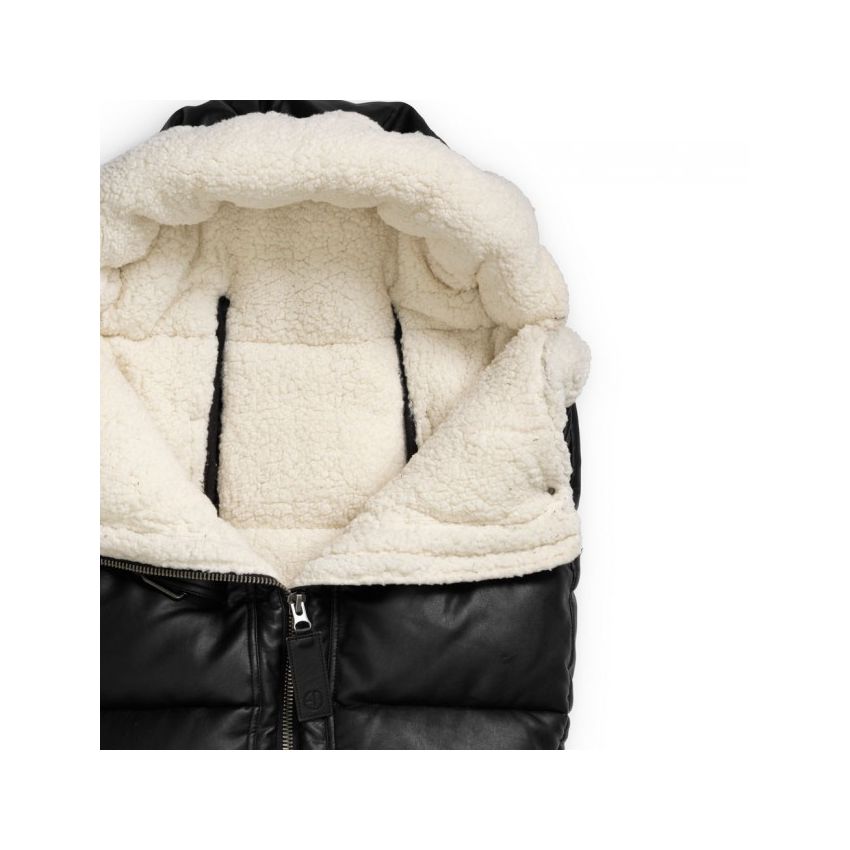 Elodie - Fusssack Aviator Black veganes Leder