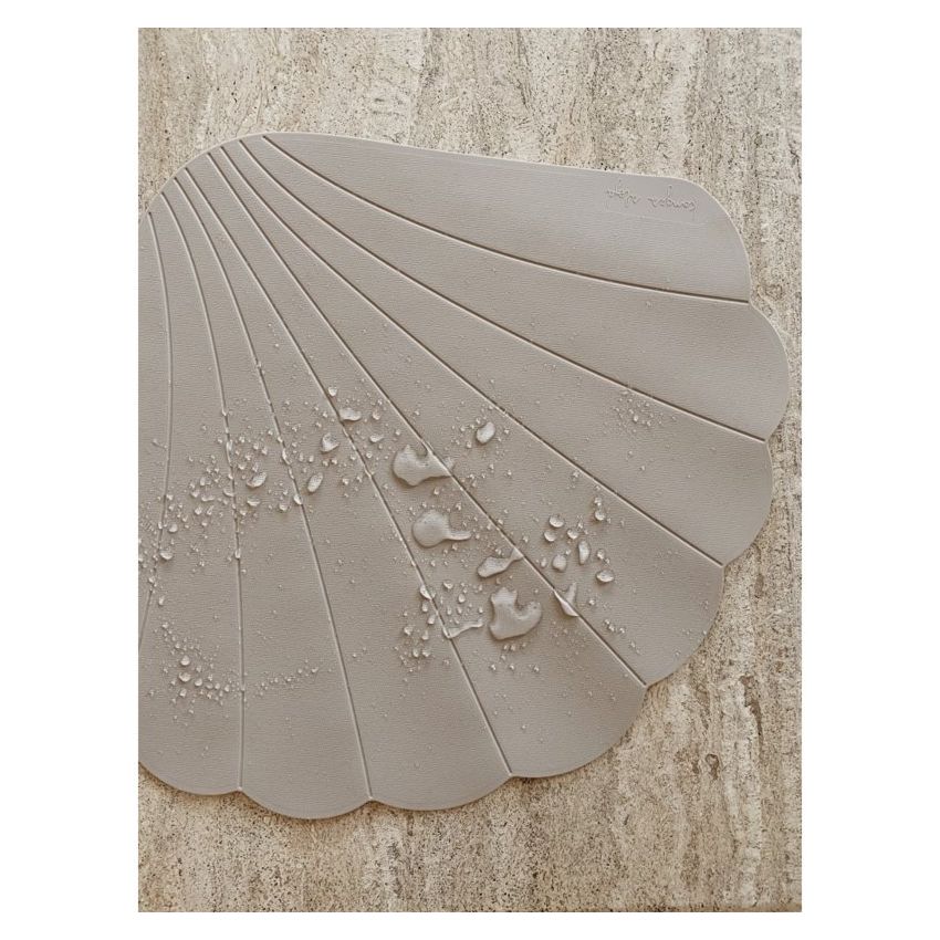 Konges Sløjd - Tischset Clam Muschel Warm Grey