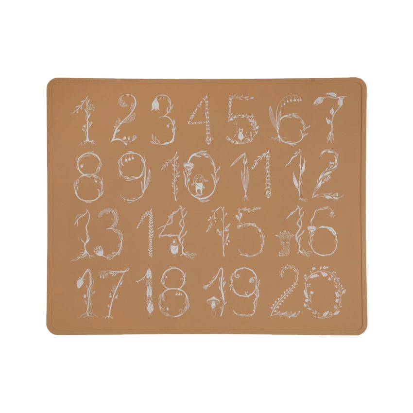 Lille Vilde - Tischset / Malunterlage Numbers Terra