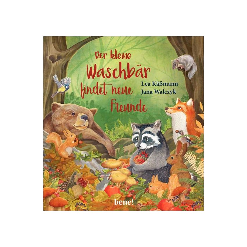bene! Verlag - Der kleine Waschbär findet neue Freunde