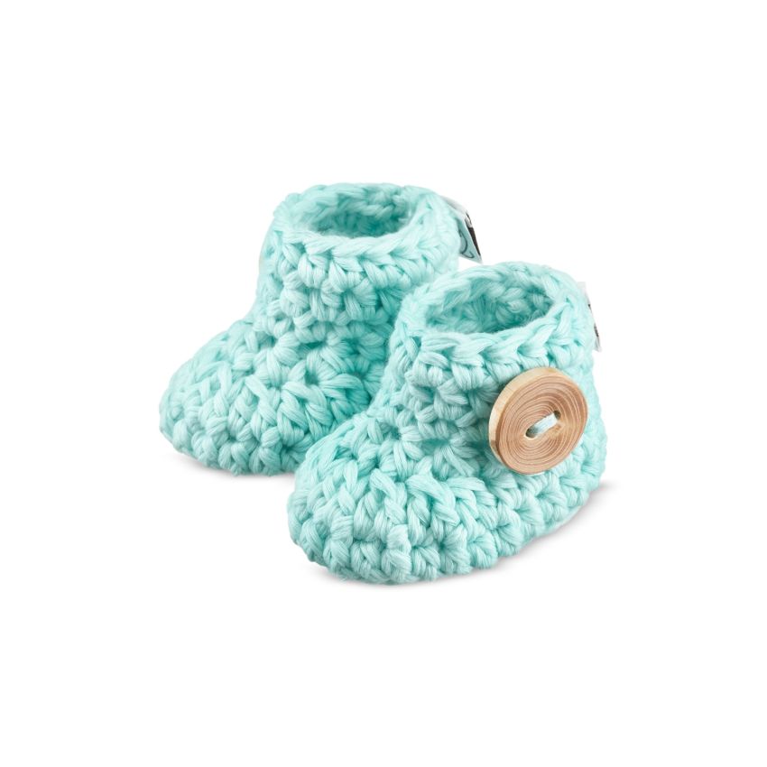 Maylily - Baby Strick- Booties Mint