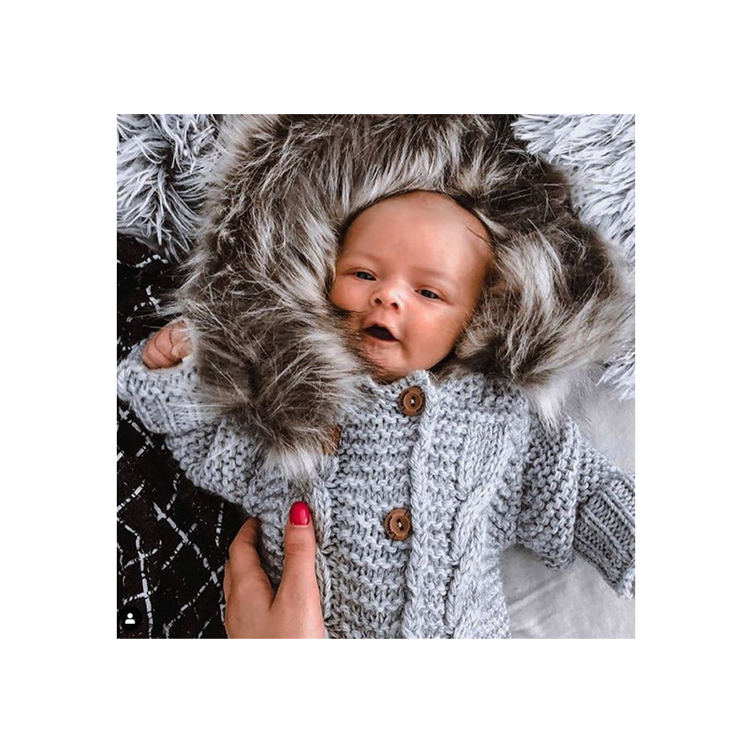 LAttante - Filz- Strick Overall Handmade Lavenda