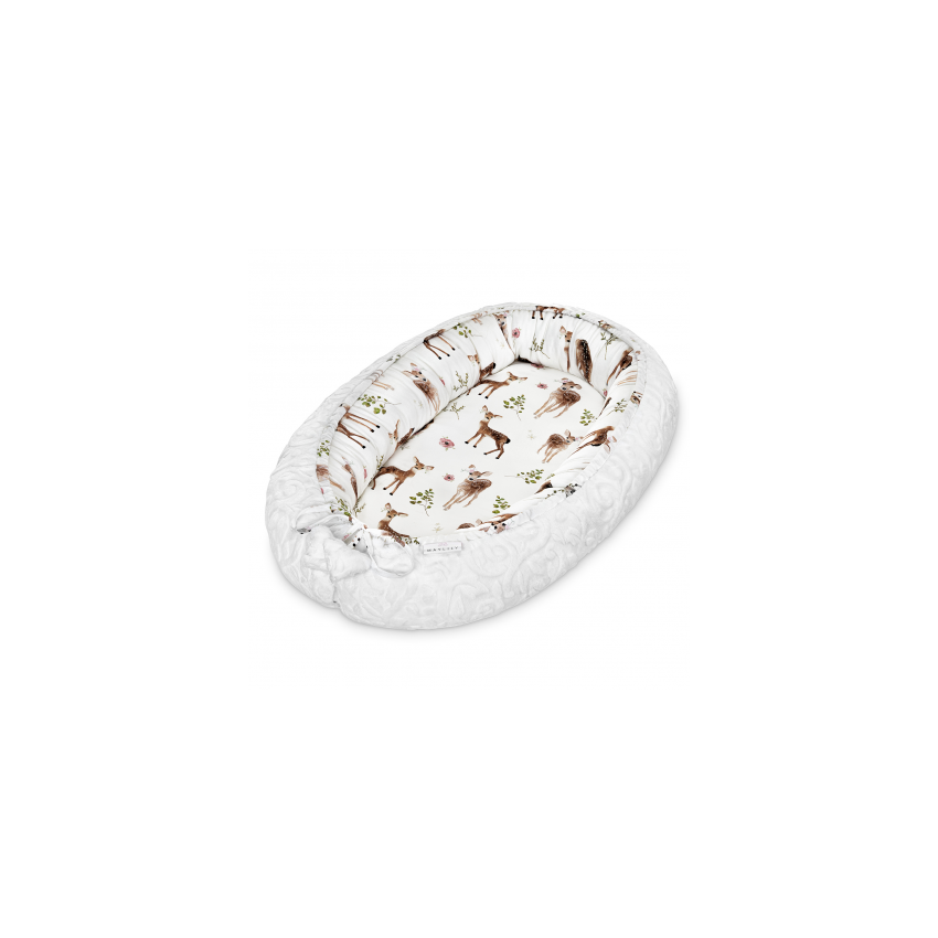 Maylily - Babynest Premium Luxe Reh weiss