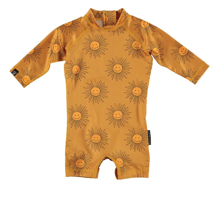 Beach & Bandits - UV Badeoverall Baby Spread Sunshine