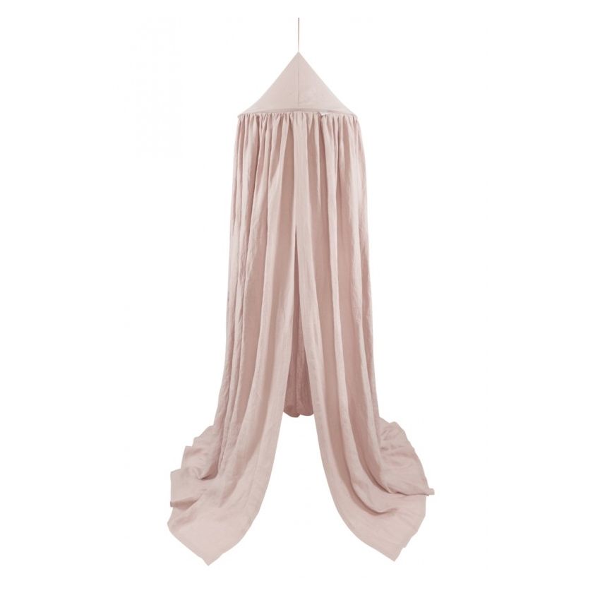 Cotton & Sweets - Baldachin pure Nature puderrosa Leinen