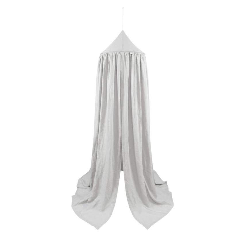 Cotton & Sweets - Baldachin pure Nature hellgrau Leinen