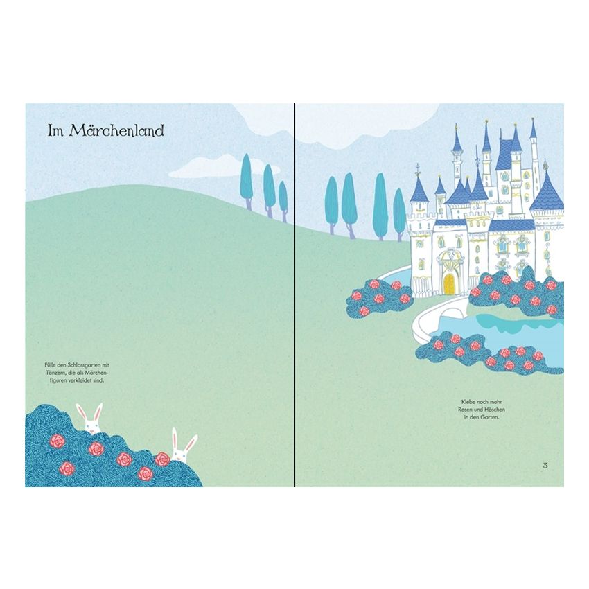 Usborne Verlag - Mein Immer-wieder-Stickerbuch: Ballett