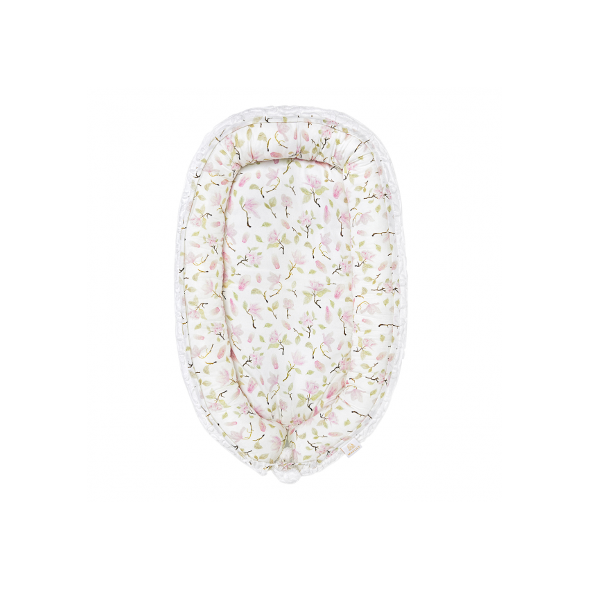 Maylily - Babynest Premium Luxe Magnolia - White