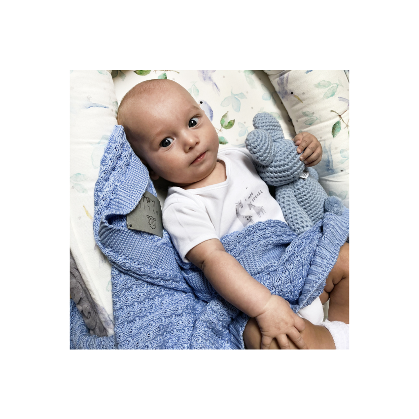 Maylily - Bambus Decke Bamboolove Air Blue