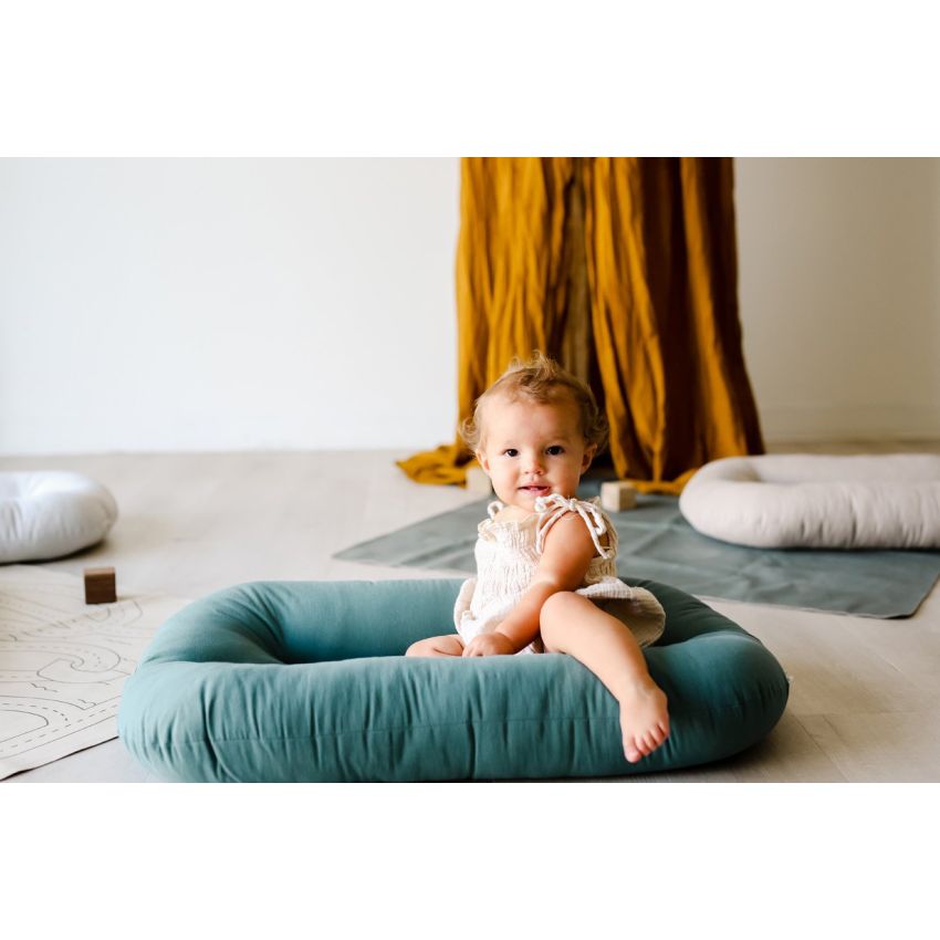 Snuggle Me Organic - Babyliege BARE Moss