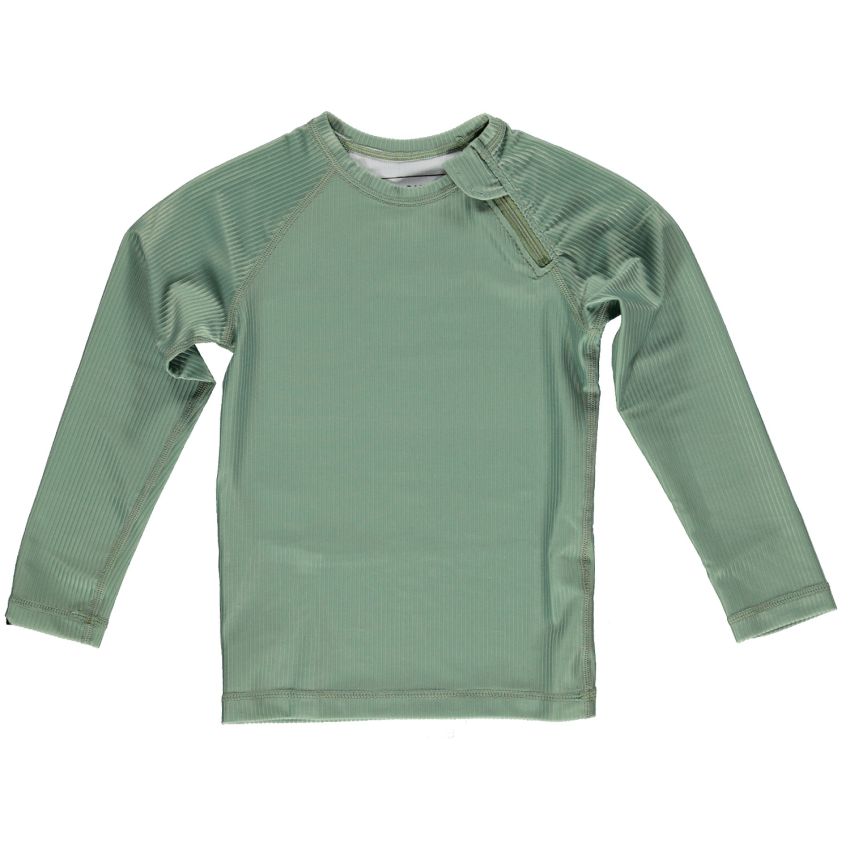 Beach & Bandits - UV Badeshirt Ribbed Basil
