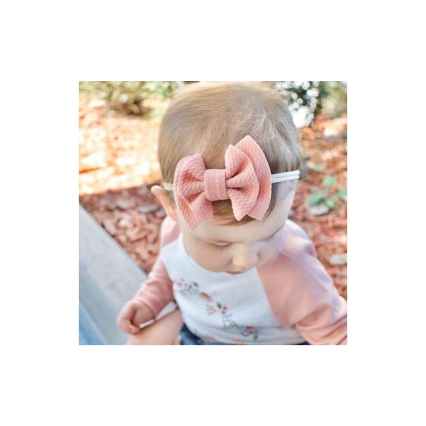 Emerson and Friends - Stirnband Set Waffel Maschen Pink