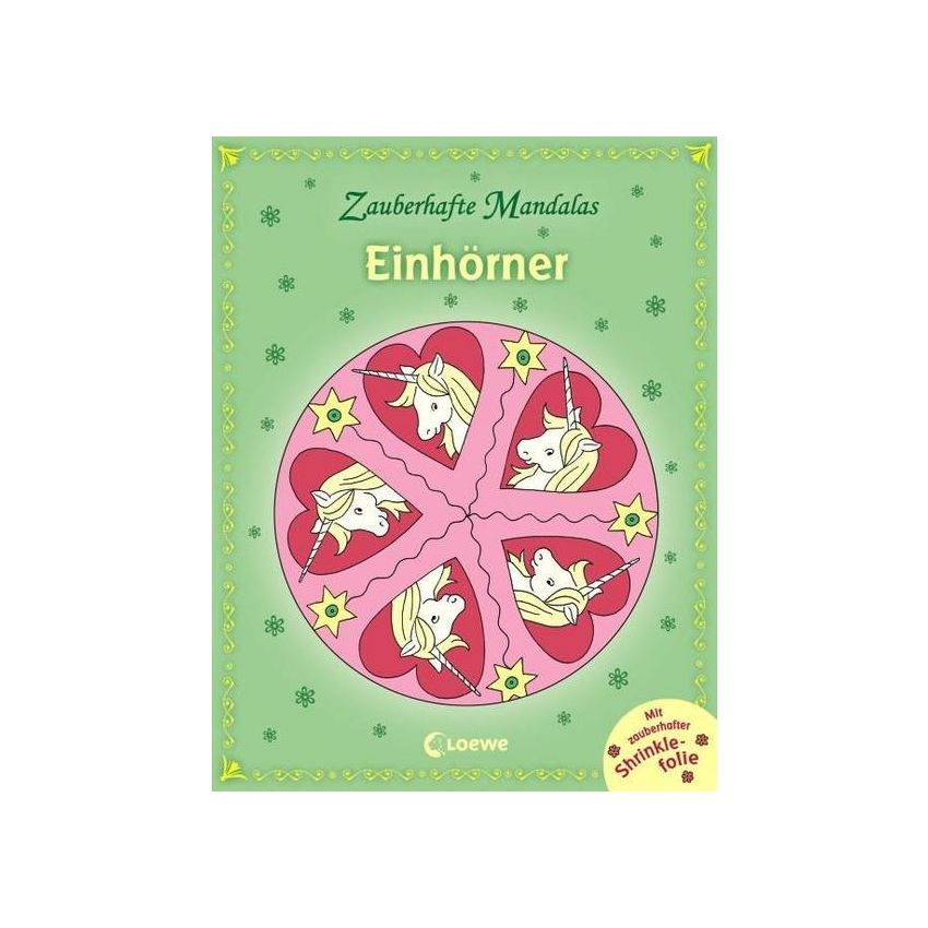 Loewe Verlag - Zauberhafte Mandalas - Einhörner