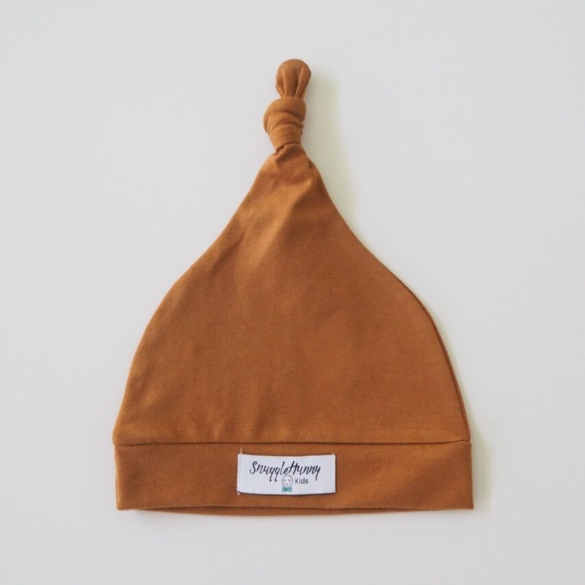 Snuggle Hunny - Newborn Beanie Bronze