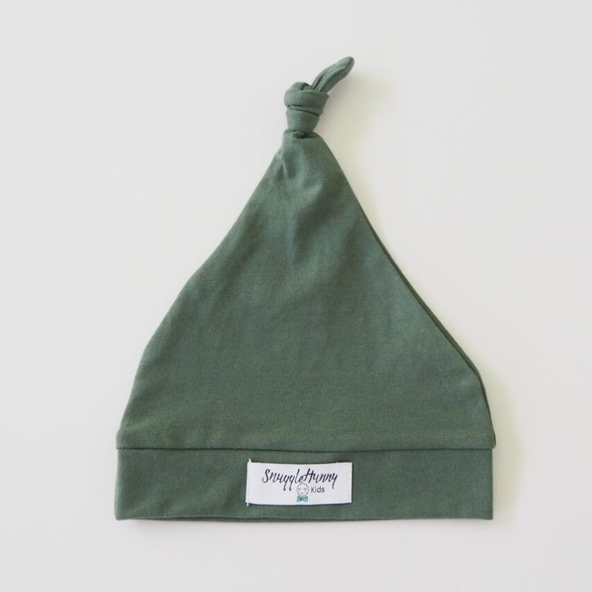 Snuggle Hunny - Newborn Beanie Olive