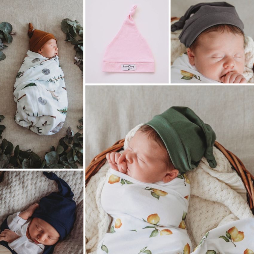 Snuggle Hunny - Newborn Beanie Lilac