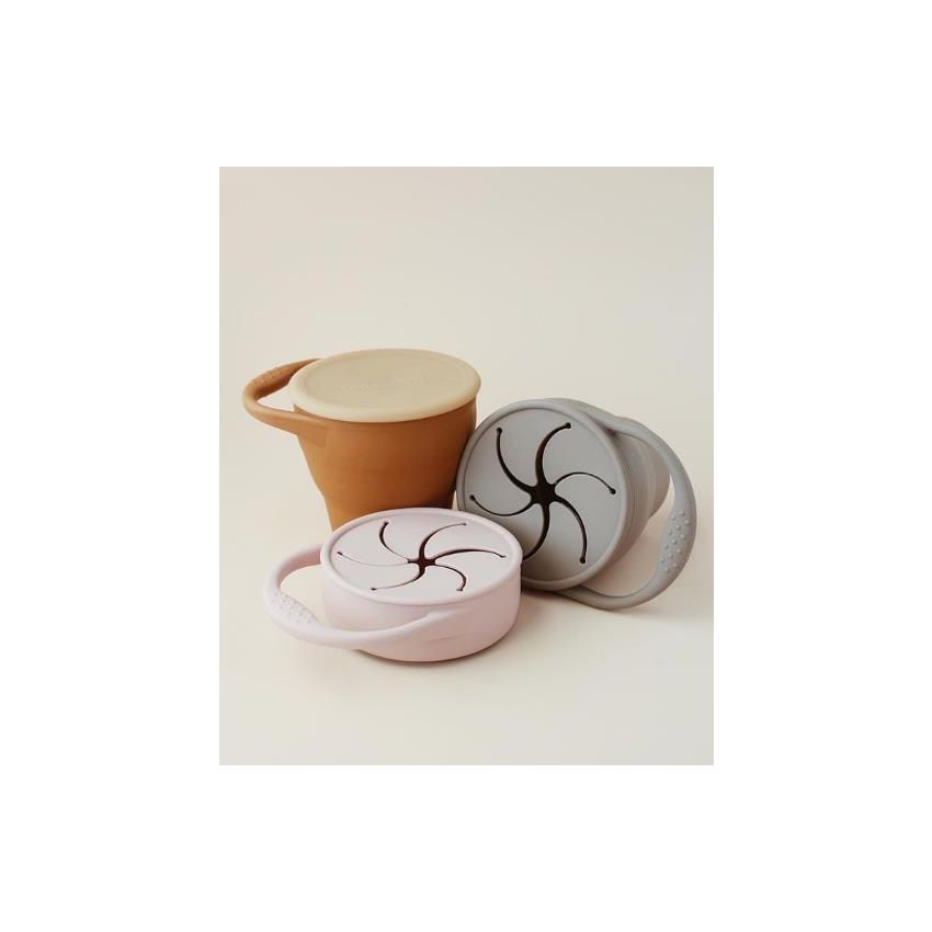 littleCHEW - Snackbecher faltbar Pale Mauve