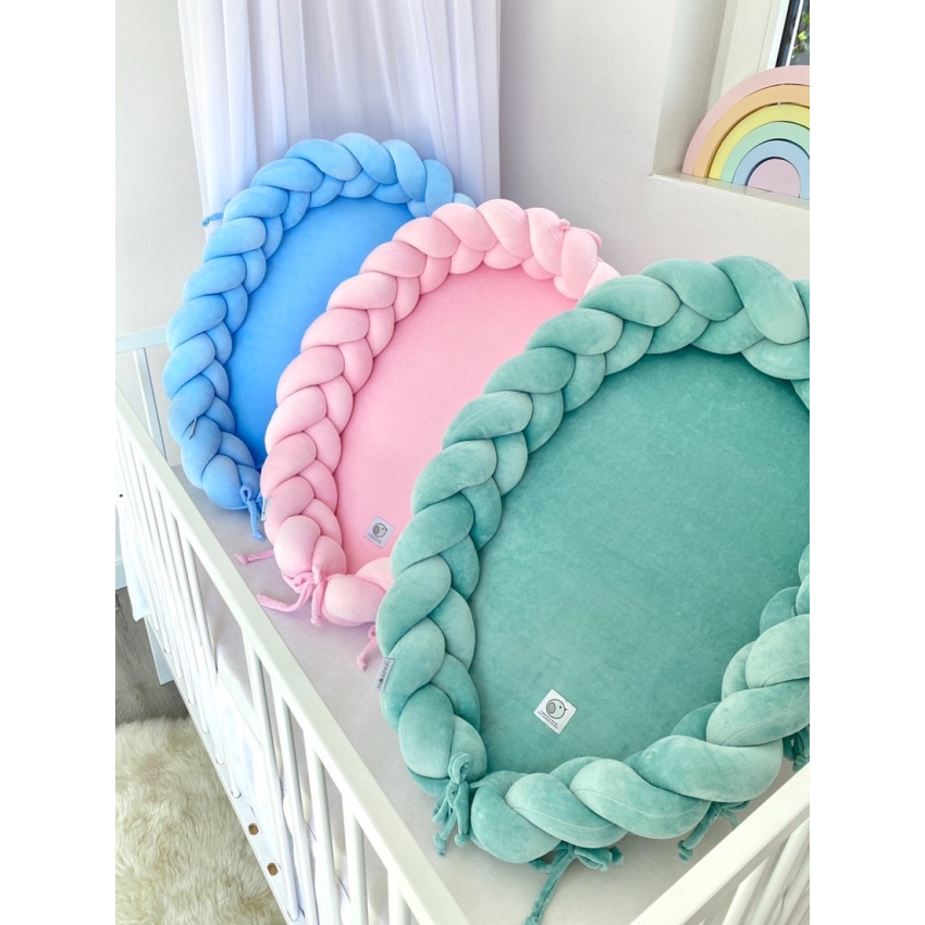 Sparrow - Babynest Bettschlange Babynest 2 in 1 Berry